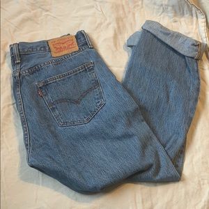 Vintage Levi’s 501 with the button fly